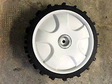 Roue crampon/ acier  Mowit - /pc