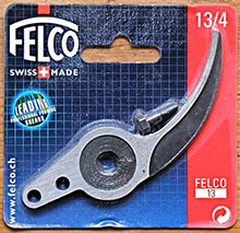 Contre-lame Felco 13 avec vis 7/6 - 13/4