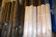 Tuteur bois - L 200 cm / 70 mm nature
