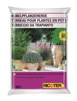 terreau plantes en pots sans tourbe 30L - 48 sacs / pal