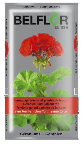 terreau g�raniums sans tourbe 40L - 51 sacs / pal