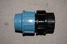 Raccord fem.  - � comp. � 25 x 3/4