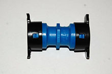 Raccord droit Blu-Lock  - � 15 mm. x 15 mm