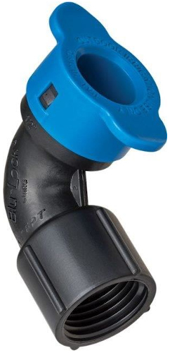 Coude Blu-Lock  - � 15 mm. x 3/4F