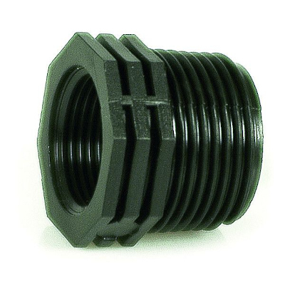 Raccord � visser PP - 1 1/4 M  x  1 F O-Ring