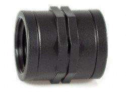 Raccord � visser PP - 1/2 F  x  1/2 F O-Ring