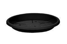 Soucoupe plastique - EoloAnthracite, 40cm�