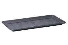 Soucoupe plastique - MaxiAnthracite, 92x37cm 4,5cm H